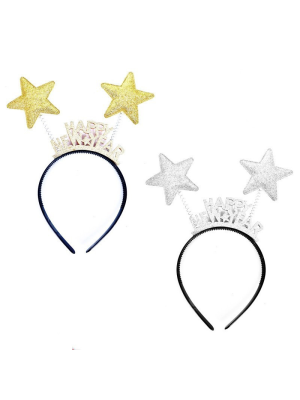 Diadema Muelles Happy New Year - Gorros y Diademas para Cotillon