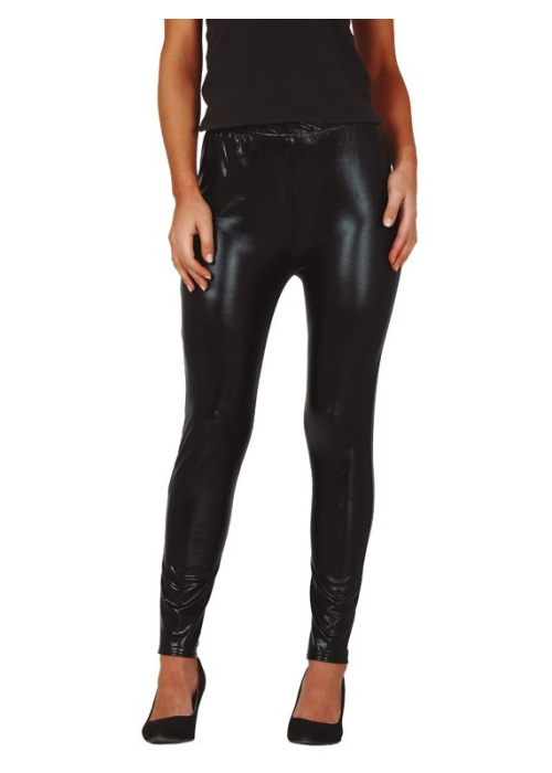 Leggins Negro Brillo - Medias y Pantys