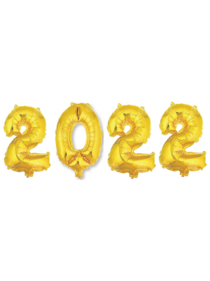 Pack Globos 2022 Dorado