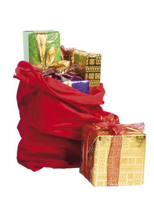 Saco Rojo Noel 80x56cm - Complementos Navideños