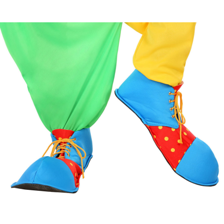 Zapato de Payaso Azul Adulto