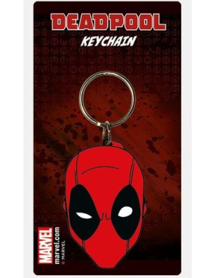 Comprar DEADPOOL FACE Llavero caucho - MARVEL - Llaveros y chapas Frikis