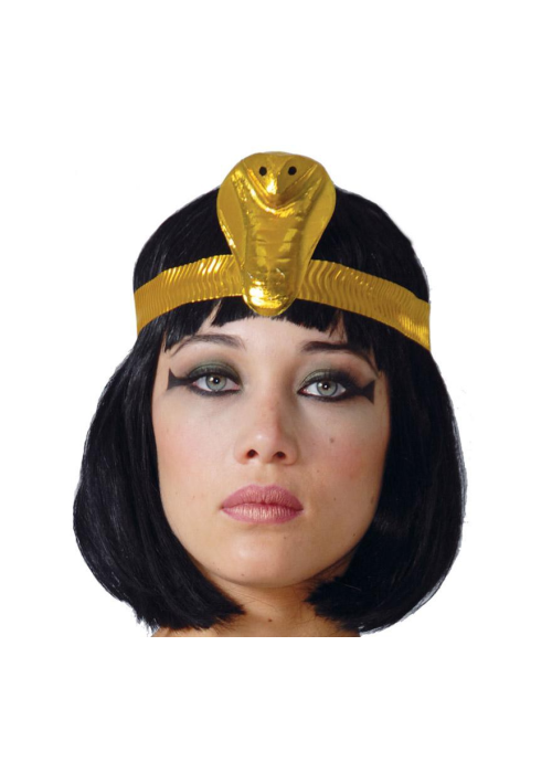 Diadema Cleopatra Serpiente - Complementos de Egipcios