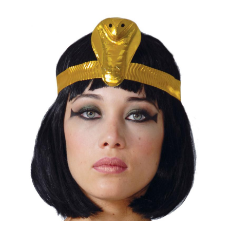 Diadema Cleopatra Serpiente - Complementos de Egipcios