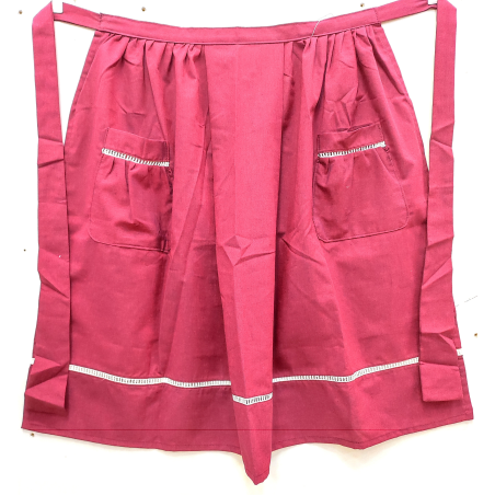 Delantal Granate Jaspeado - TRAJES REGIONALES