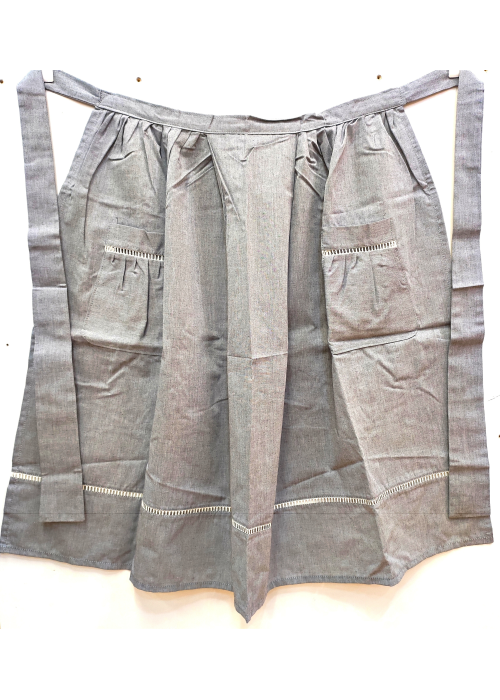 Davantal De Color Gris Fosc