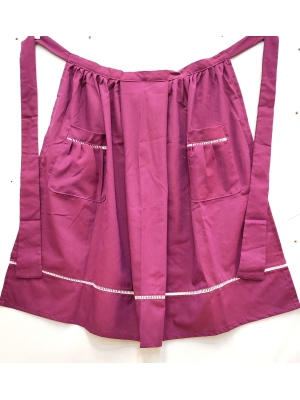 Delantal Berengena Largo - TRAJES REGIONALES