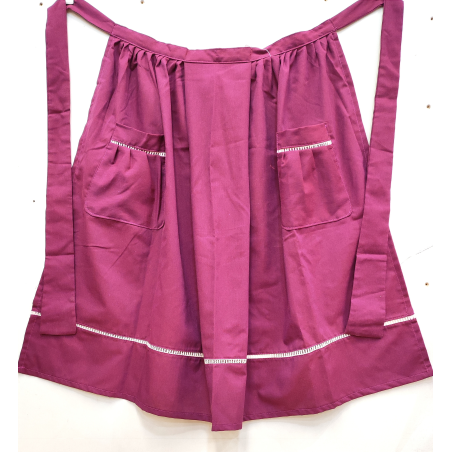 Delantal Berengena Largo - TRAJES REGIONALES
