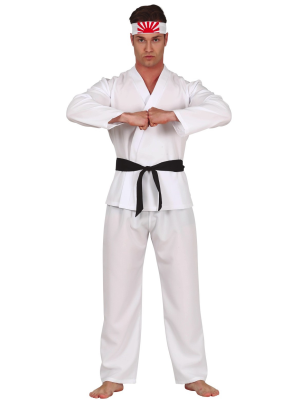 Disfraz de Karateka Blanco - Disfraces Orientales Adultos