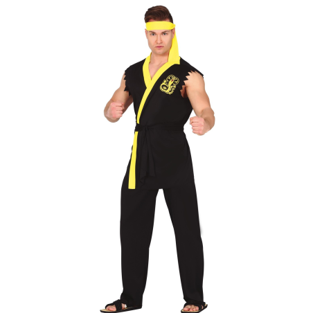 Disfraz de Karateka Cobra Negro