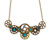 Collar Steampunk Ruecas - Complementos de Steampunk