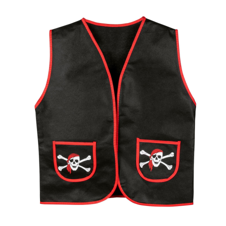 Chaleco Pirata Infantil - Complementos de Piratas