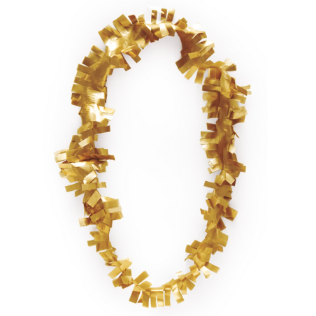 Collar de Plastico Plateado