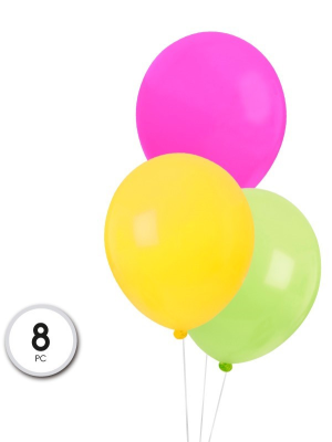 Comprar Globos Neon 8 Unid - Globos de Latex
