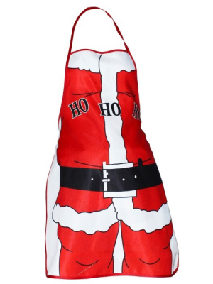 Delantal de Papa Noel - Complementos Navideños