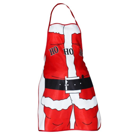 Delantal de Papa Noel - Complementos Navideños