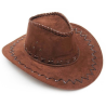 Sombrero Vaquero Tejano Infantil Marron - Complementos de Vaqueros