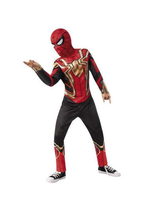 Pijama Marvel Talla 14 con Pantalón y Estampado Arácnido Spiderman Negro