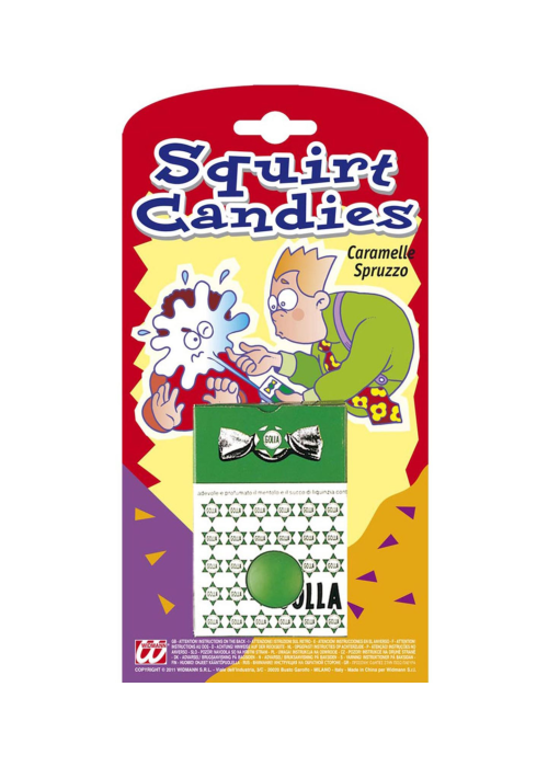 Caja de Caramelos Lanza Agua