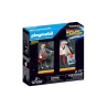 BACK TO THE FUTURE MARTY MCFLY Y DR. EMMETT BROWN - PLAYMOBIL