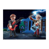 BACK TO THE FUTURE MARTY MCFLY Y DR. EMMETT BROWN - PLAYMOBIL