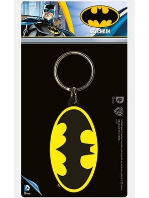 LLAVERO DC CÃ“MICS CAUCHO - DC COMICS - BATMAN SYMBOL - Regalos de DC Comics