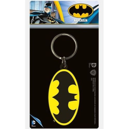 LLAVERO DC CÃ“MICS CAUCHO - DC COMICS - BATMAN SYMBOL - Regalos de DC Comics