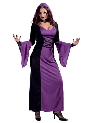Disfraz de Sacerdotisa Morada - Disfraces de Halloween para Mujer