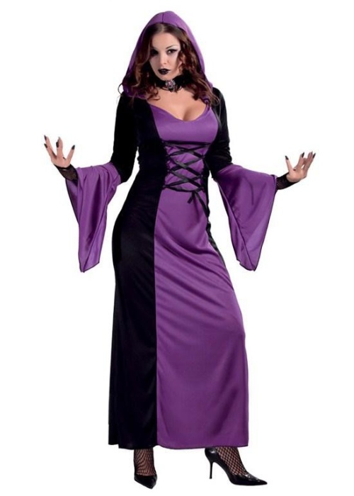 Disfraz de Sacerdotisa Morada - Disfraces de Halloween para Mujer