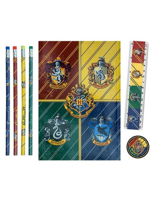 Comprar Set de 6 Piezas de papelerÃ­a Hogwarts Houses - Harry Potter - Regalos de Harry Potter