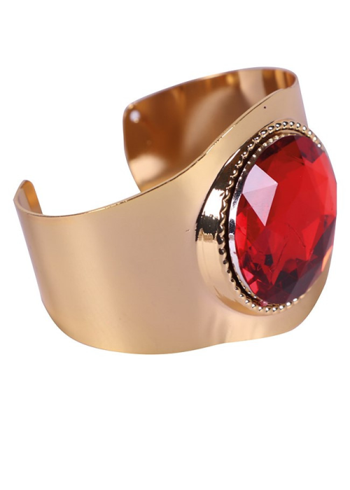 Braçalet d'or amb Pedra Vermella