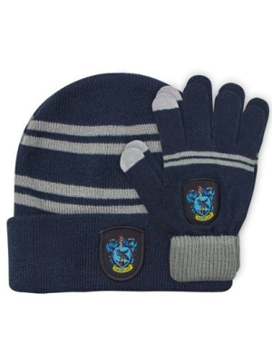 Lote de guantes tactiles y gorro para niño - Ravenclaw - Harry Potter - Regalos de Harry Potter