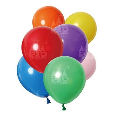 Globos Multicolor 10 Unid - Globos
