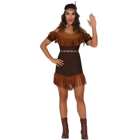 Disfraz de India Marron