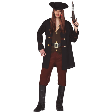 Disfraz de Pirata del Caribe - Disfraces de Piratas para Hombre