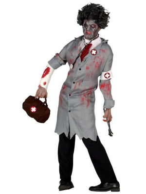 Disfraz de Zombie Doctor - Disfraces de Zombies para Hombres