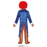 Disfraz de Payaso Frac Azul