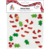 Pegatina Gel Navidad Baston de Caramelo - Complementos Navideños