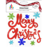 Pegatina Gel Navidad Merry Christmas - Complementos Navideños