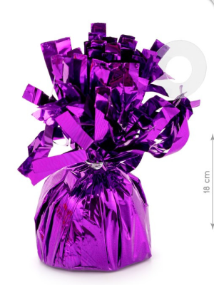 Peso para Globos de Helio Morado - Articulos y Decoracion de Fiesta