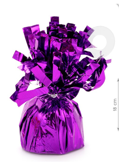 Peso para Globos de Helio Morado - Articulos y Decoracion de Fiesta