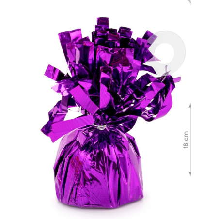 Peso para Globos de Helio Morado - Articulos y Decoracion de Fiesta