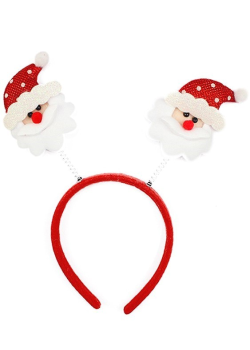 Diadema Muelles Papa Noel - Complementos Navideños