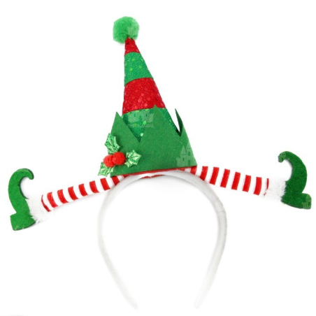 Diadema Elfo Pies - Gorros y Diademas para Cotillon