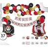 Decoracion Piratas Set 37 piezas - Guirnaldas