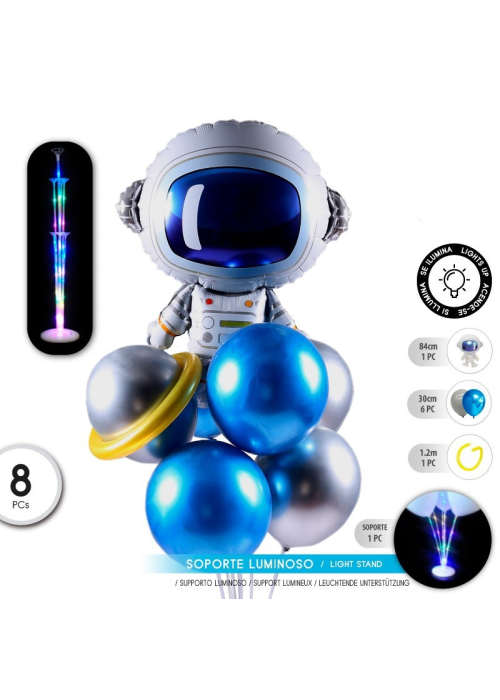 Bolsa de 5 Globos Leon