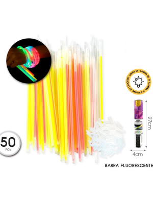 Barras Fluorescentes 50 Unid - Articulos y Decoracion de Fiesta