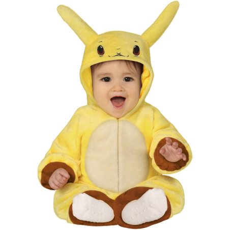 Disfraz de Chinchilla Electrica Bebe - Disfraces de Videojuegos para Bebes