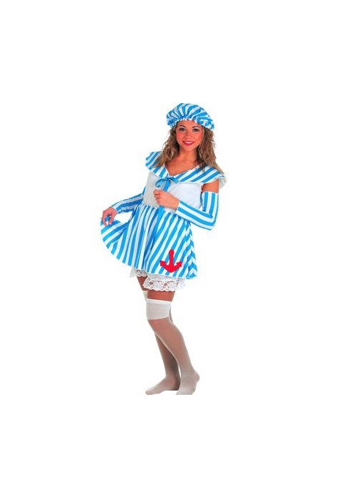 Disfraz de Bañista Vestido Mujer