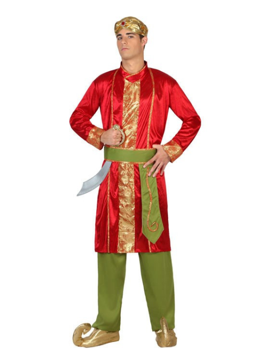 Disfraz de Hindu Rojo - Disfraces de Arabe e Hindu